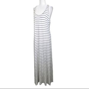Rachel Pally pinstripe racer back Modal Maxi dress